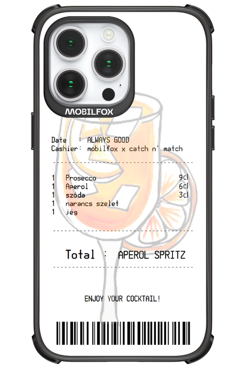 aperol spritz koktél - Apple iPhone 14 Pro Max