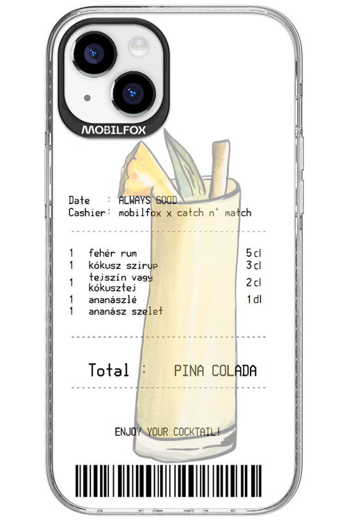 pina colada koktél - Apple iPhone 15 Plus