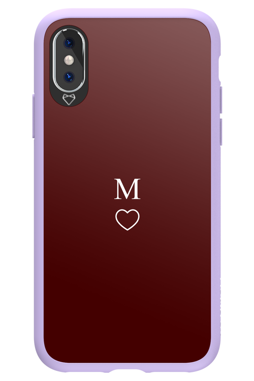 M Burgundia 2.0 - Apple iPhone X