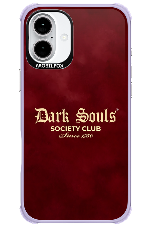 Dark Souls (Burgundy) - Apple iPhone 16 Plus