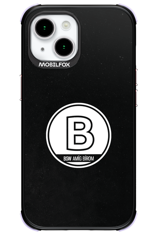 Amig bírom Black - Apple iPhone 15