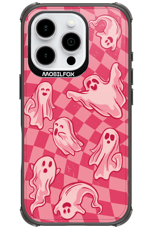 Strawberry Ghosts - Apple iPhone 16 Pro
