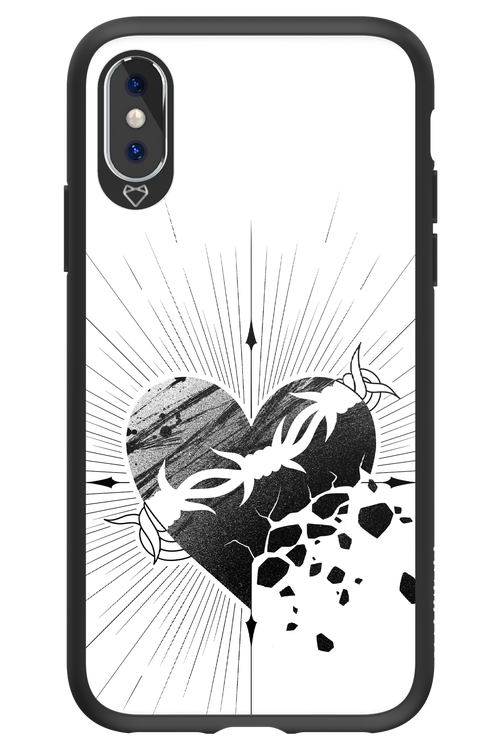 Fekete Szív 2.0 - Apple iPhone X
