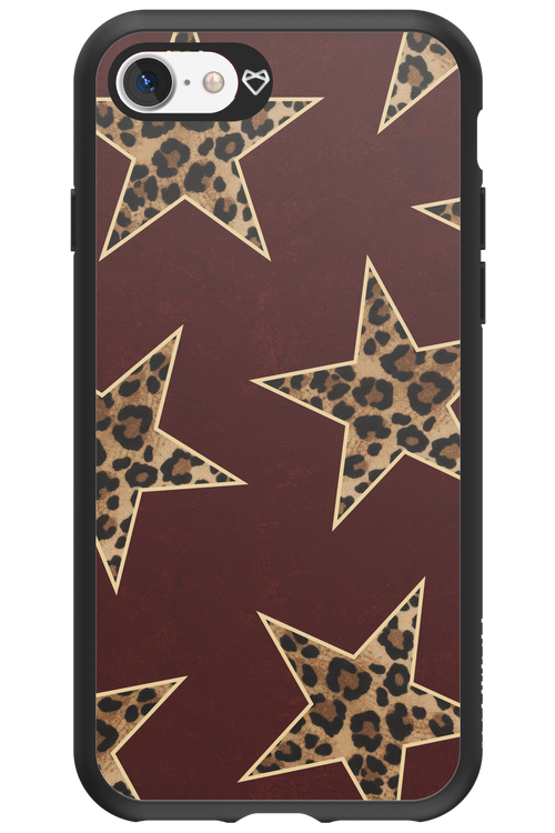 Wild Stars Burgundy - Apple iPhone 7