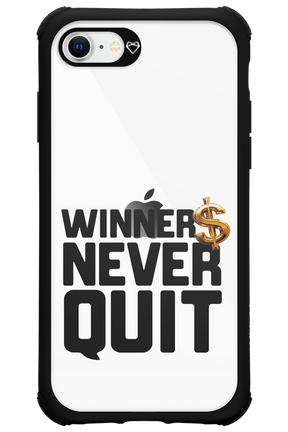 Winners Never Quit - Apple iPhone SE 2022
