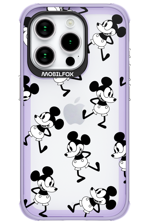 Iconic Mouse (pattern) - Apple iPhone 15 Pro