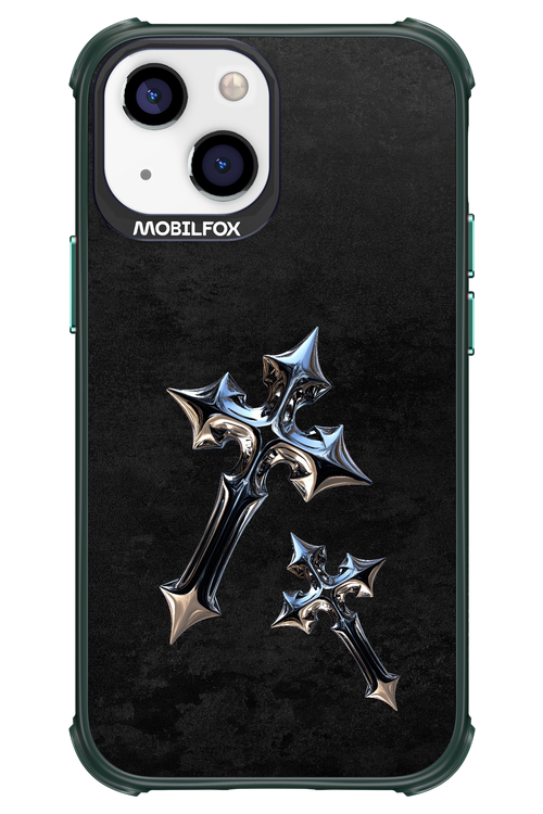 Chrome Crosses - Apple iPhone 13 Mini