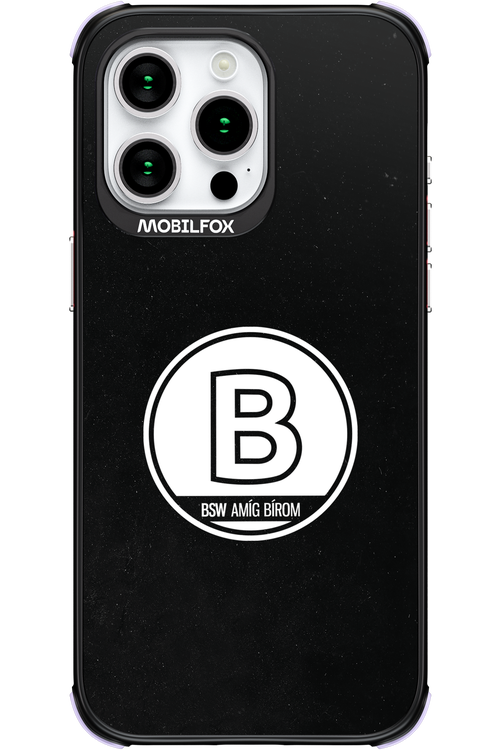 Amig bírom Black - Apple iPhone 15 Pro Max