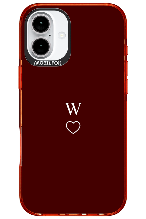 W Burgundia 2.0 - Apple iPhone 16 Plus