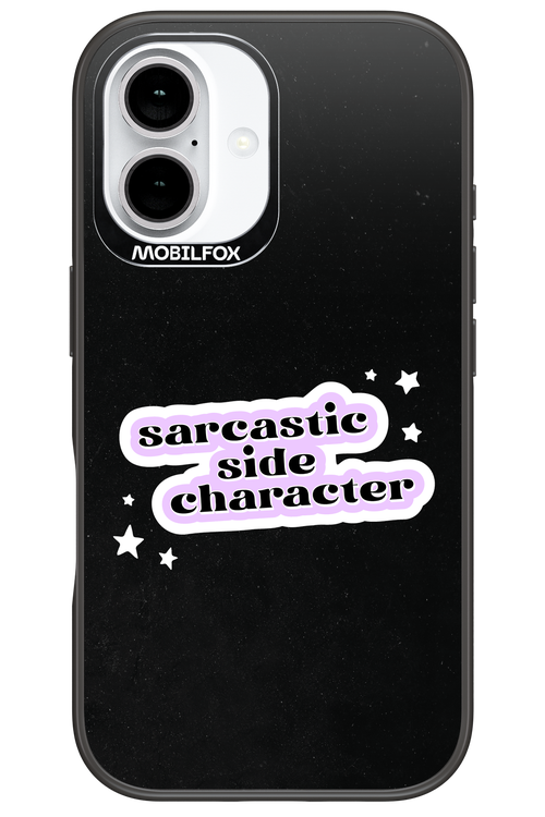 Sarcastic Black - Apple iPhone 16