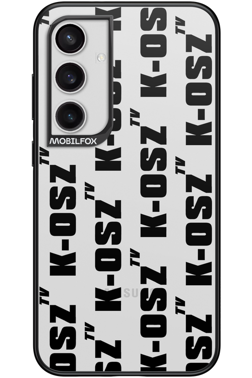 K-osz Transparent Black - Samsung Galaxy S24+