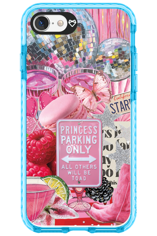 PINK PRINCESS - Apple iPhone 8
