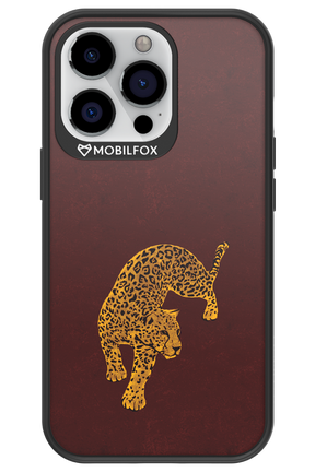 Burgundy Leopard - Apple iPhone 13 Pro
