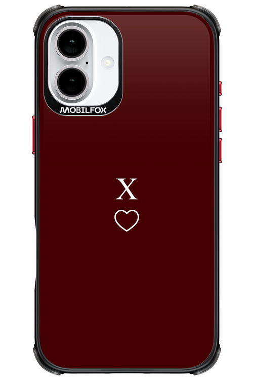 X Burgundia 2.0 - Apple iPhone 16 Plus