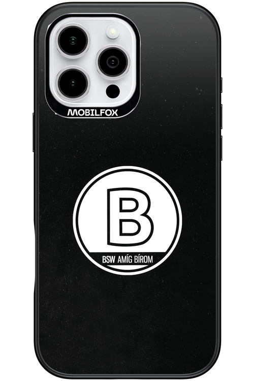 Amig bírom Black - Apple iPhone 16 Pro Max