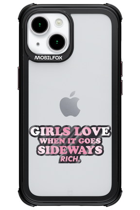 When it goes sideways - Apple iPhone 15