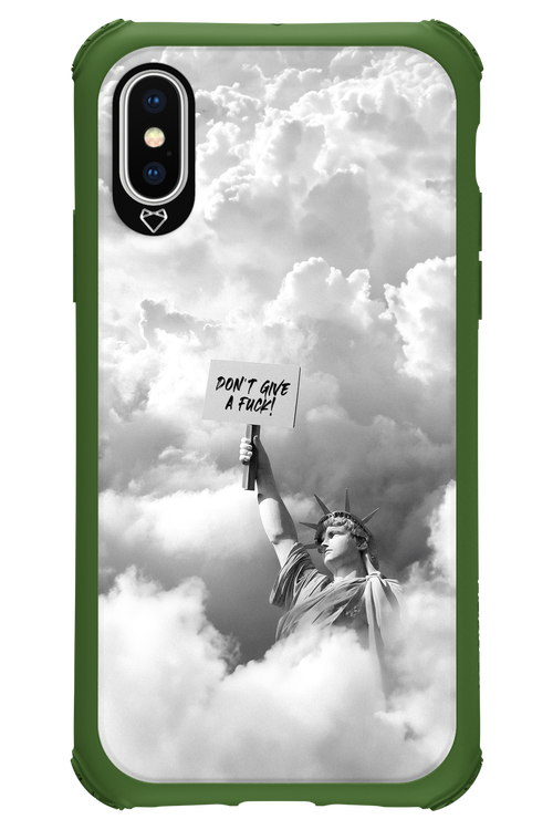 Don't give a  - Apple iPhone X