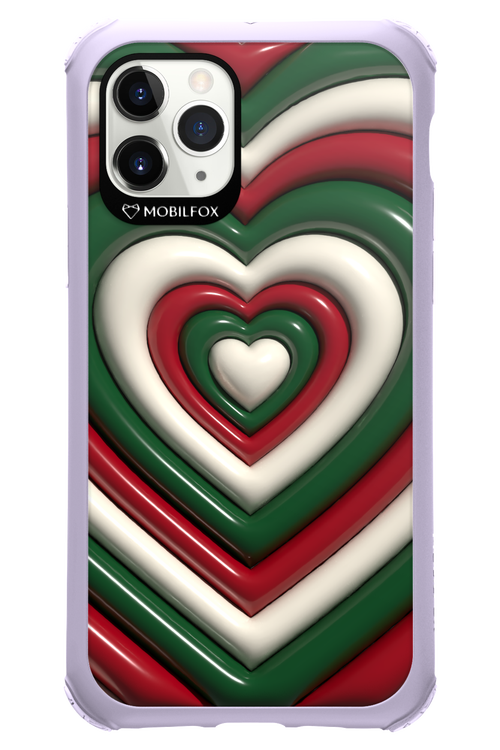 XMAS Hearts - Apple iPhone 11 Pro