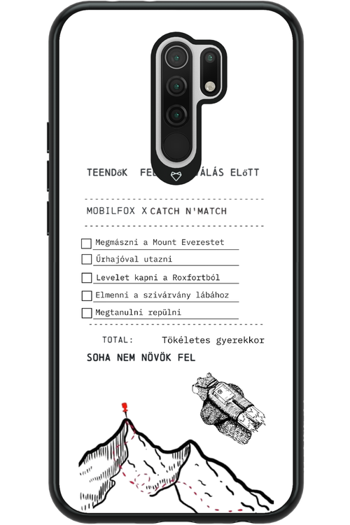 teendők felnőtté válás előtt - Xiaomi Redmi 9