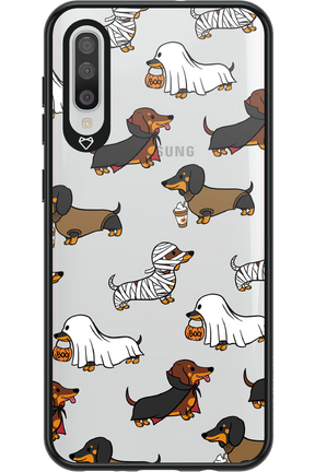 Scary Dachshund (Transparent) - Samsung Galaxy A50