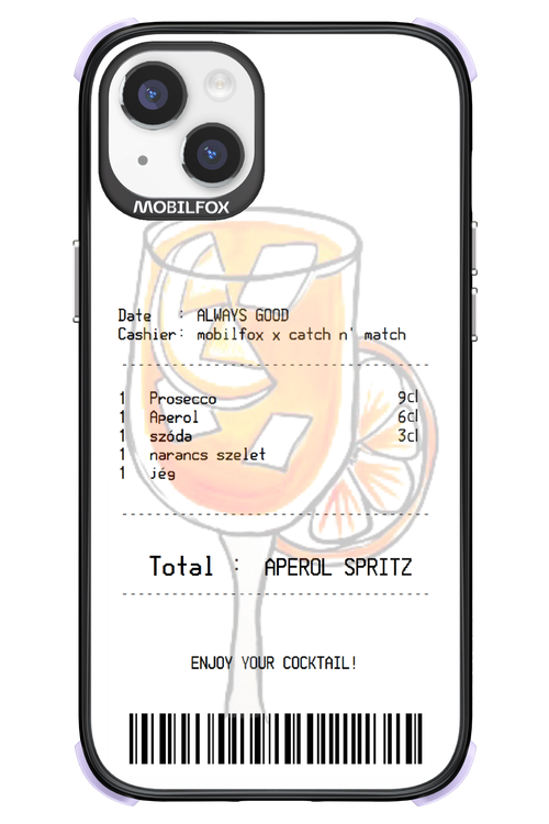 aperol spritz koktél - Apple iPhone 14 Plus