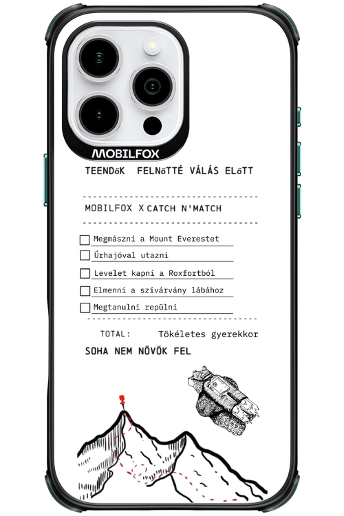 teendők felnőtté válás előtt - Apple iPhone 16 Pro Max