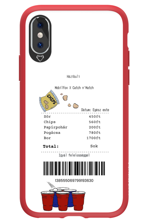 házibuli - Apple iPhone X