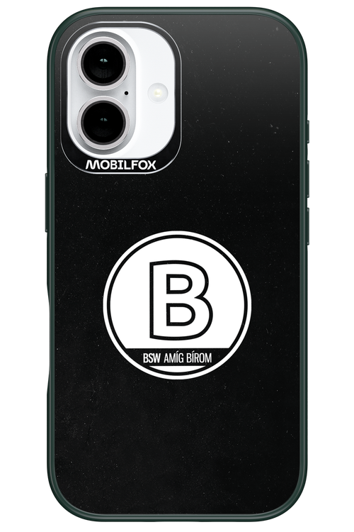 Amig bírom Black - Apple iPhone 16