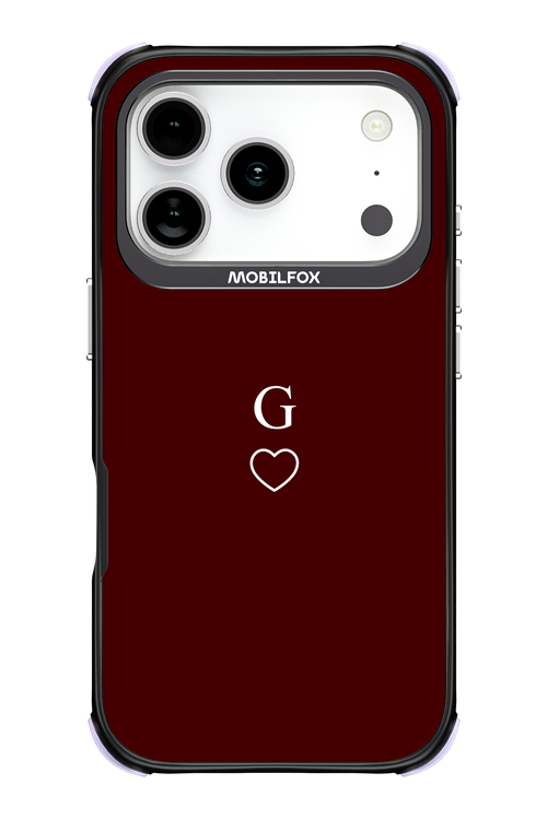G Burgundia 2.0 - Apple iPhone 17 Pro