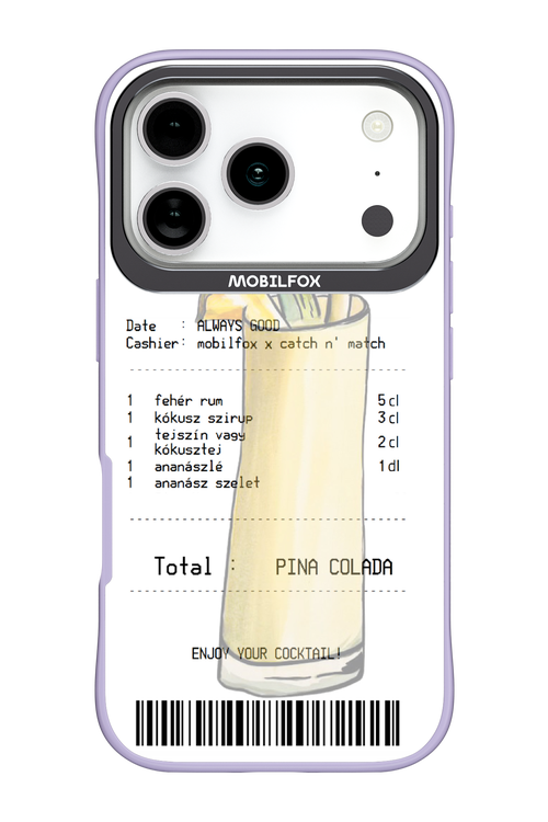 pina colada koktél - Apple iPhone 17 Pro