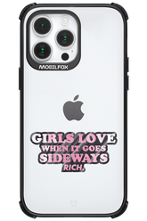 When it goes sideways - Apple iPhone 14 Pro Max