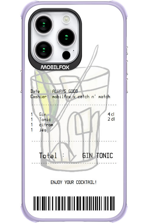 gin tonic - Apple iPhone 15 Pro Max