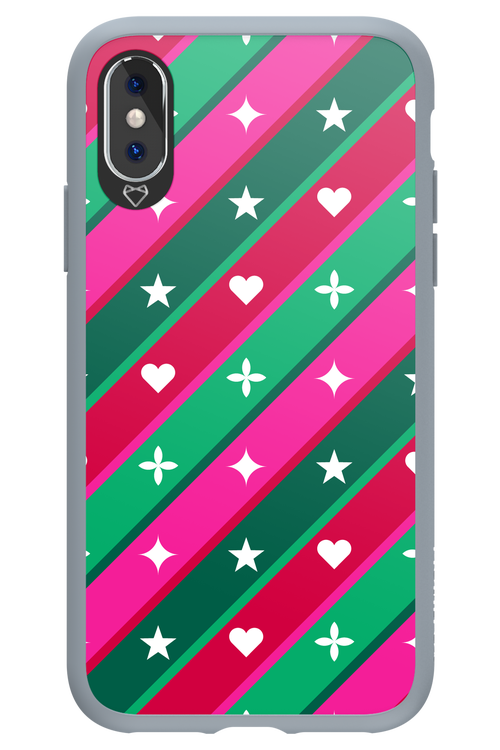 Christmas Stripes - Apple iPhone XS