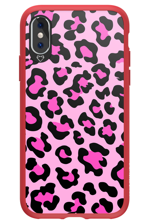 PINK LEOPARD - Apple iPhone X