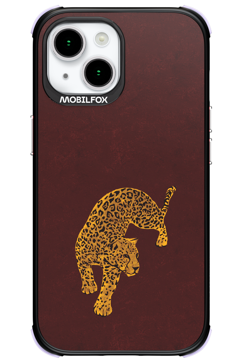 Burgundy Leopard - Apple iPhone 15