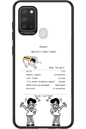 hangover - Samsung Galaxy A21 S