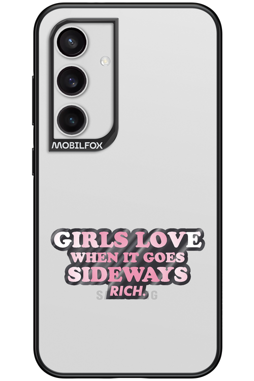 When it goes sideways - Samsung Galaxy S24