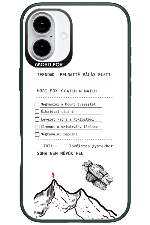 teendők felnőtté válás előtt - Apple iPhone 16 Plus