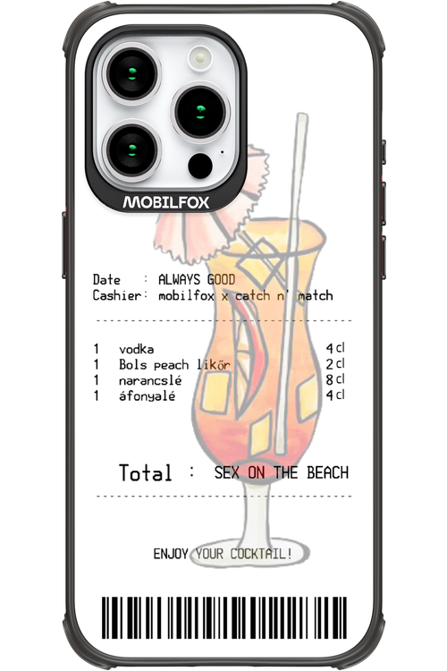 sex on the beach koktél - Apple iPhone 15 Pro Max