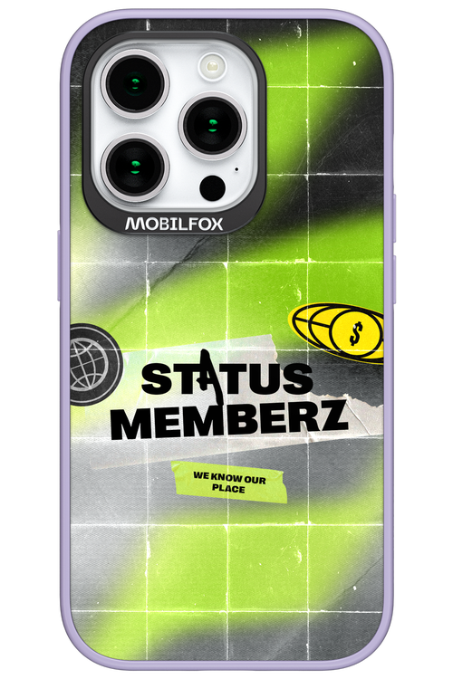 Status Memberz - Apple iPhone 15 Pro