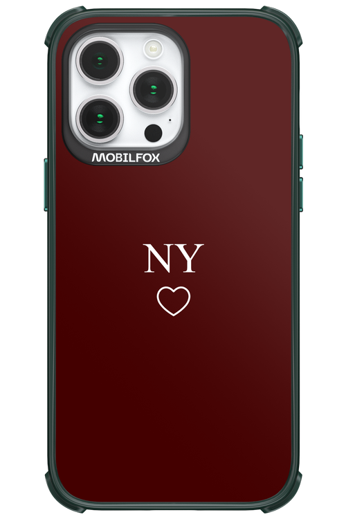 NY Burgundia 2.0 - Apple iPhone 14 Pro Max