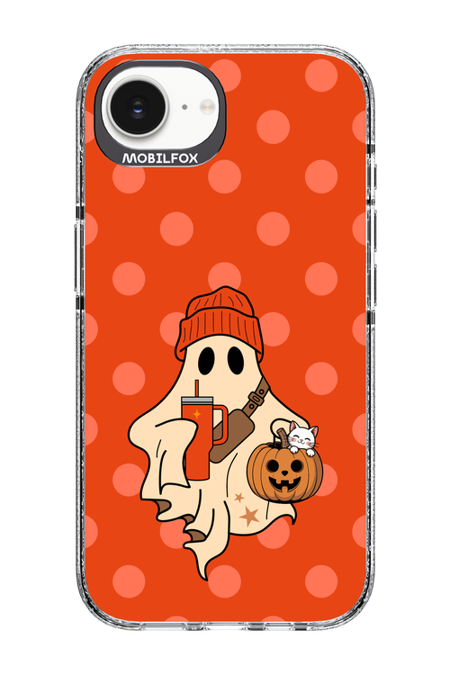 Ghost Girl (Orange) - Apple iPhone 16e