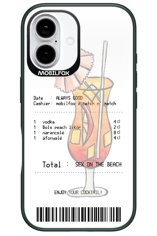 sex on the beach koktél - Apple iPhone 16
