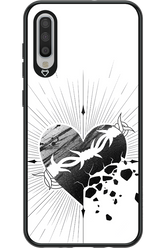 Fekete Szív - Samsung Galaxy A70
