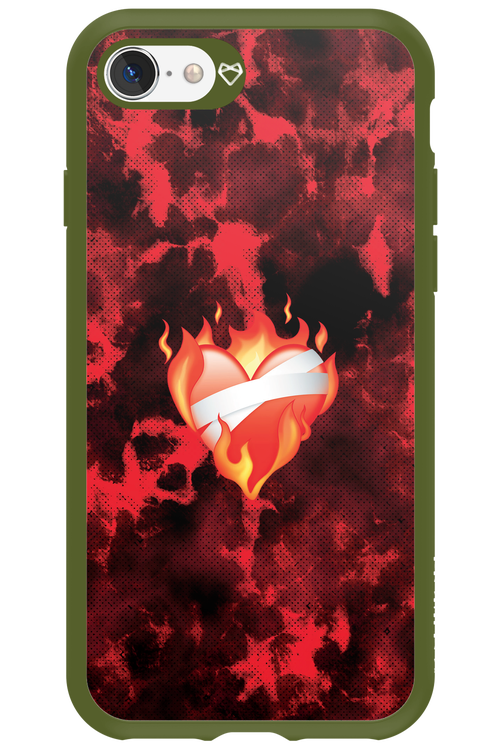 Lava Red - Apple iPhone 8