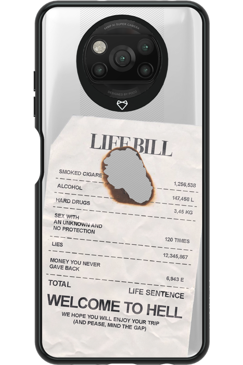 Life Bill - Xiaomi Poco X3 NFC
