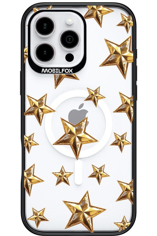 Gold Stars - Apple iPhone 16 Pro Max