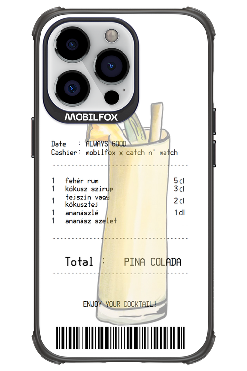 pina colada koktél - Apple iPhone 13 Pro