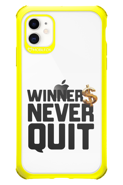 Winners Never Quit - Apple iPhone 11