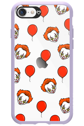 Mystery Clown (Transparent) - Apple iPhone SE 2020